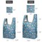 Wrapables JoliBag Collection Reusable Shopping Bag (Set of 2)